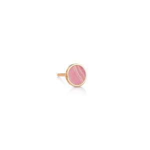 solo ever rhodochrosite disc stud