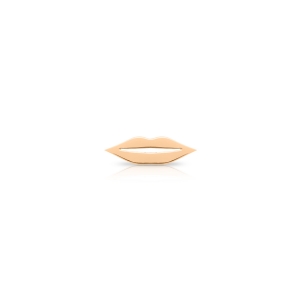 boucle d'oreille solo or rose 18 carats<br>by Ginette NY
