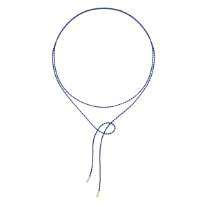 blue silk cord