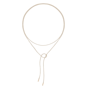 greige silk cord