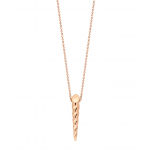 collier or rose 18 carats<br>by Ginette NY