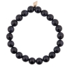 heal blue sand stone bead bracelet