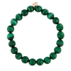 heal malachite bead bracelet