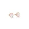 ever pink MOP disc studs