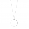 white baby circle on chain
