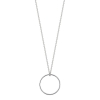 mini white circle on chain