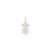 diamond girl charm