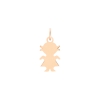 mini girl charm