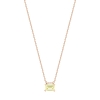 mini cocktail lemon quartz on chain