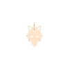 mini wolf charm