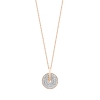 mini diamond donut on chain