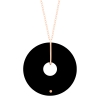 jumbo donut onyx on chain