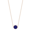 mini ever lapis disc necklace