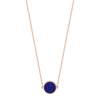 mini ever lapis disc necklace