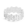 be mine diamond strip white large band