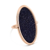 ellipse blue sandstone ring