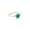 mini ever turquoise disc ring