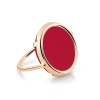 maria coral disc ring