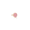 solo ever rhodochrosite disc stud