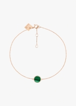 mini ever malachite disc bracelet