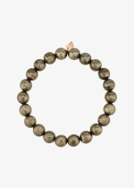 heal pyrite bead bracelet