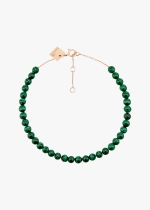maria mini malachite bead bracelet