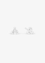 be mine maria white diamond studs