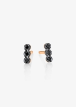 black diams strip studs