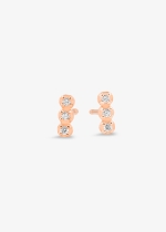 diamond strip earrings