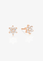diamond star studs