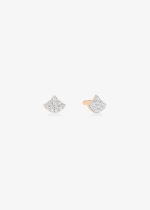 tiny diamond koi studs