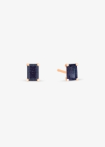midnight blue sandstone studs