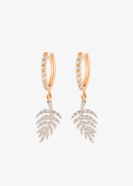diamond palms hoops