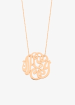 baby lace monogram