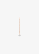 tiny diamond koi on chain charm