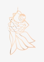 jumbo goldfish charm