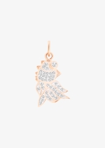 diamond goldfish charm