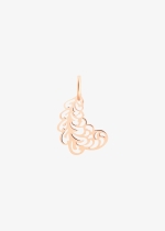 mini feather charm