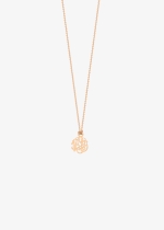 mini monogram on chain
