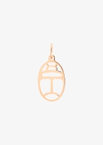 mini gold wish charm