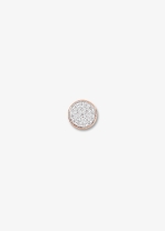 solo round sequin diamond stud
