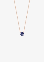 sapphire star necklace