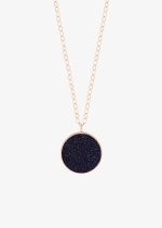 jumbo ever blue sandstone disc on chain