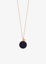 ever blue sandstone disc on chain