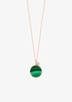 ever malachite disc on chain