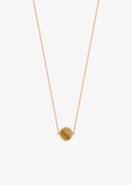 mini ever picture jasper disc necklace