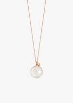 pixie ever white moonstone disc on chain