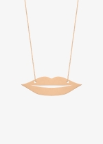 jumbo french kiss necklace