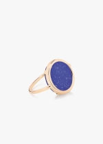 baby lapis disc ring