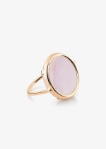 ever pink MOP disc ring